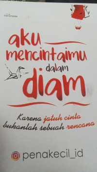 Image of AKU MENCINTAIMU DALAM DIAM