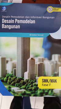 Image of DESAIN PEMODELAN BAGUNAN  SMK/MAK FASE E  2026