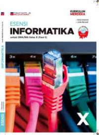 Image of ESENSI INFORMATIKA UNTUK SMA/MA KELAS X (FASE E)