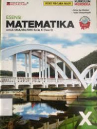 Image of ESENSI MATEMATIKA UNTUK SMA/SMK KELAS X (FASE E)